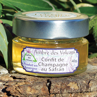Confit de Champagne blanc au safran 40g
